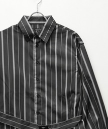 garsonwave（ギャルソンウェーブ）の「ストライプ トレンチ デザイン ジャケット（その他アウター）」