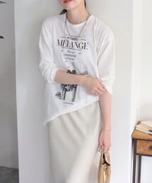 fredy emue | スラブ天竺PHOTO ロンT(Tシャツ/カットソー)