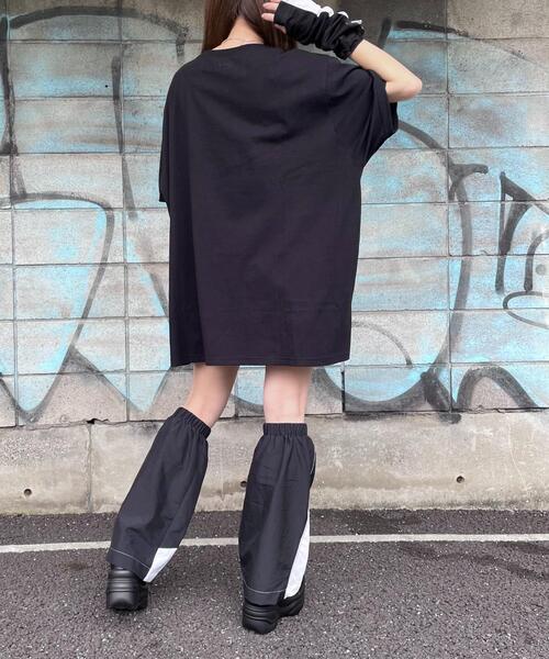 Whinny（ホワイニー）の「Whinny/ゲーミングウサギ（Tシャツ/カットソー・レディース・サックスブルー/ブラック/ホワイト・FREE）」の19枚目の写真