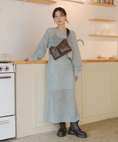 Kastane（カスタネ）の「2wayボディBAG（ボディバッグ/ウエストポーチ・レディース・アイボリー/ブラウン/ブラック・FREE）」の20枚目の写真