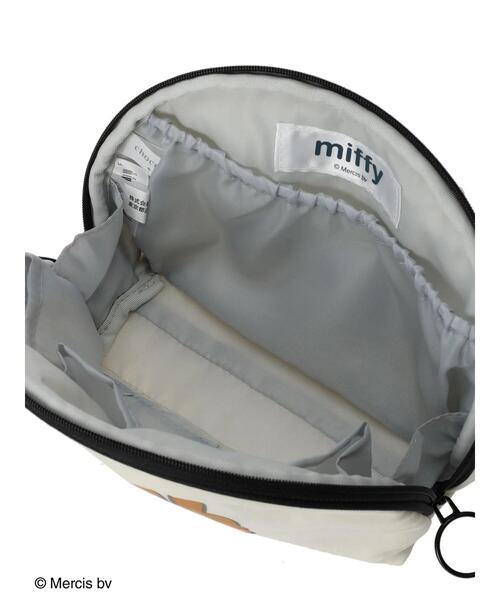 Green　Parks（グリーンパークス）の「miffy/ナイロンラウンドポーチ（ポーチ・レディース・ホワイト・FREE）」の16枚目の写真