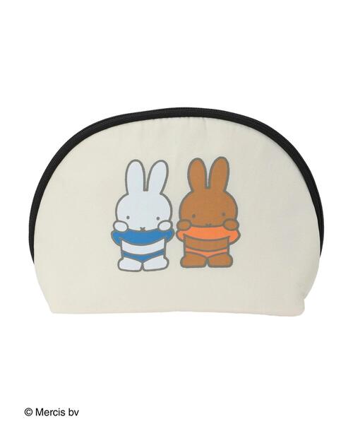 Green　Parks（グリーンパークス）の「miffy/ナイロンラウンドポーチ（ポーチ・レディース・ホワイト・FREE）」の17枚目の写真