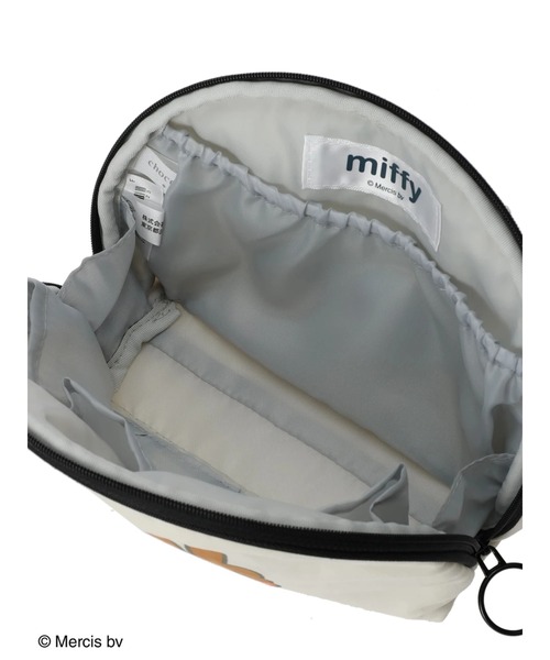 Green　Parks（グリーンパークス）の「miffy/ナイロンラウンドポーチ（ポーチ・レディース・ホワイト・FREE）」の8枚目の写真