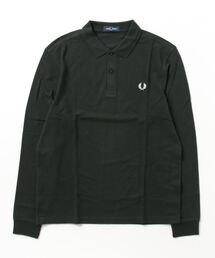 FRED PERRY(tbhy[)LS PLAIN FRED PERRY SHIIRT@M6006 T61_NIGHTGREEN(|Vc)