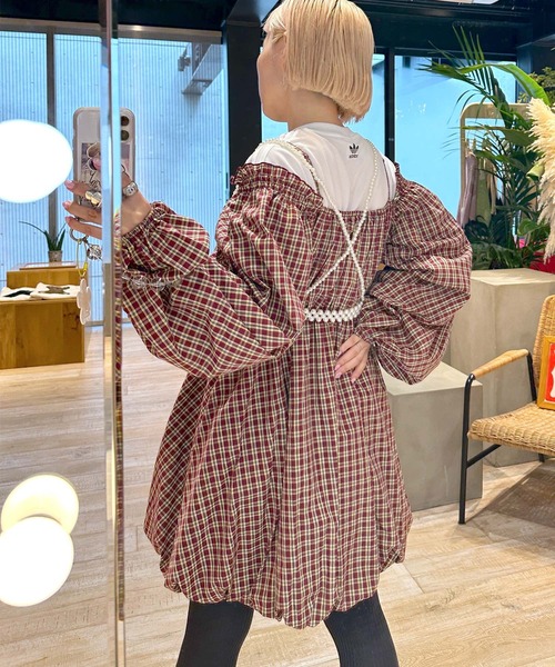 Alley by w closet（アリーバイダブルクローゼット）の「【Alley】パールハーネス（その他トップス・レディース・オフホワイト・FREE）」の5枚目の写真