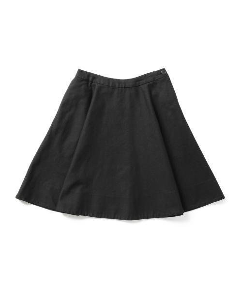 BEAMS BOY（ビームスボーイ）の「BEAMS BOY / バックサテン フレア ミディアムスカート（スカート・レディース・ブラック/カーキ/ライトブルー・0/1）」の15枚目の写真