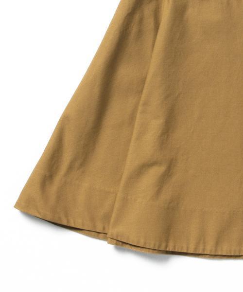 BEAMS BOY（ビームスボーイ）の「BEAMS BOY / バックサテン フレア ミディアムスカート（スカート・レディース・ブラック/カーキ/ライトブルー・0/1）」の11枚目の写真