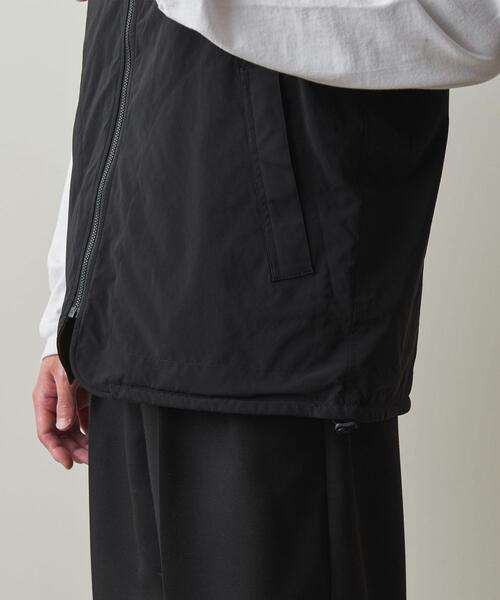 Steven Alan＞ メモリー&フリース リバーシブル ベスト