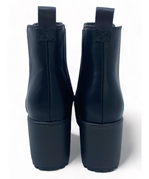 Sugar Sugar（シュガーシュガー）の「【SUGAR SUGARシュガーシュガー】サイドゴアブーツ（ブーツ・レディース・ブラック/ダークブラウン・S/M/L/LL）」の5枚目の写真