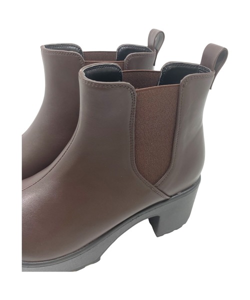 Sugar Sugar（シュガーシュガー）の「【SUGAR SUGARシュガーシュガー】サイドゴアブーツ（ブーツ・レディース・ブラック/ダークブラウン・S/M/L/LL）」の11枚目の写真