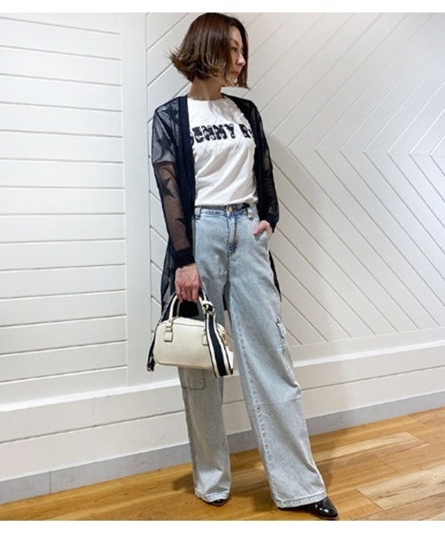 RIPANI(リパーニ)の「【RIPANI/リパーニ】ラインショルダーベルト付きキューブ型ミニボストンバッグ(ボストンバッグ・レディース・オフホワイト/ブラック/モカ・FREE)」の16枚目の写真