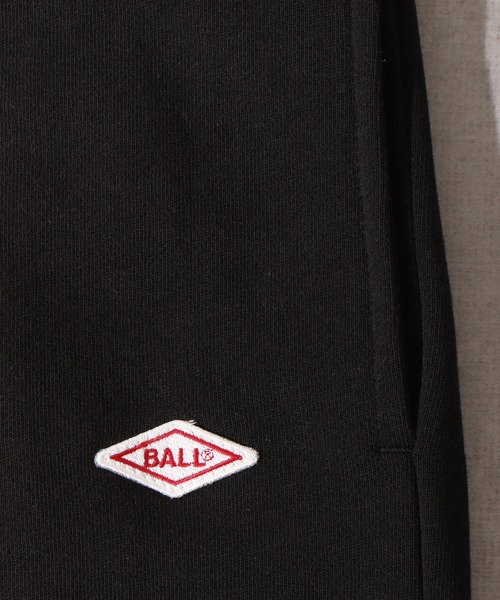 BALL(ボール)の「BALL OE裏毛 ワッペンロゴジョガーパンツ(スウェットパンツ・メンズ・トップグレー/ネイビー/カーキ/ブラック・LL/L/M)」の12枚目の写真
