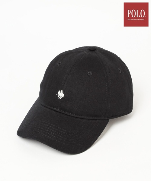 Heather（ヘザー）の「【POLO BCS(ポロ・ビーシーエス)】刺繍CAP  975630（キャップ・レディース・ベージュ/ブラック/ネイビー/ブラウン/ブラック系・ONE SIZE）」の2枚目の写真