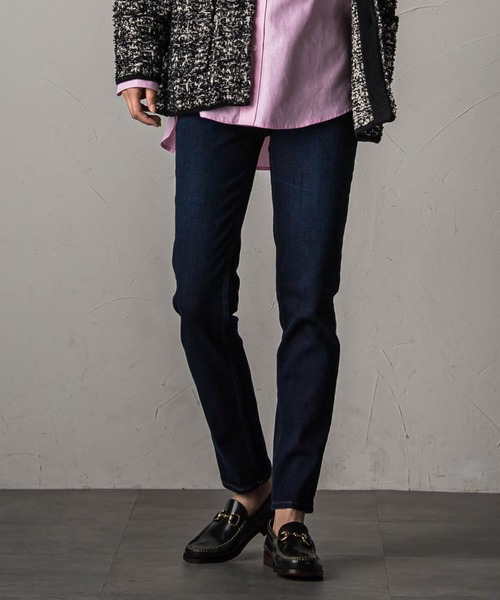 MAYSON GREY(メイソングレイ)の「デニムスキニーパンツ(デニムパンツ・レディース・ネイビー/ブラック・L/M/SS/S)」の21枚目の写真