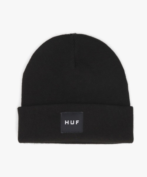 HUF（ハフ）の「HUF SET BOX BEANIE（ニットキャップ/ビーニー・メンズ・グレー/ブラック・O/S）」の2枚目の写真