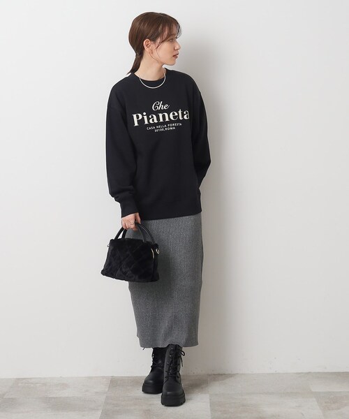 SHOO・LA・RUE(シューラルー)の「◆フェイクファーキルティングショルダーバッグ(ショルダーバッグ・レディース・ベージュ/グレー/アイボリー/ブラック・00)」の19枚目の写真