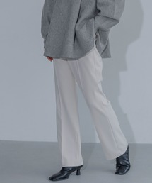 A part by | 【Sサイズあり・洗える】ストレッチセミフレアパンツ(その他パンツ)