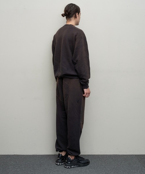 Russell Athletic（ラッセルアスレティック）の「【BAL（バル）/2024春夏】BAL / RUSSELL ATHLETIC HIGH COTTON DISTRESSED CREW（スウェット・メンズ・アイボリー/ブラック・1/2/3）」の12枚目の写真
