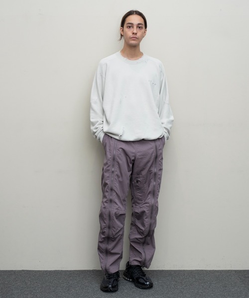 Russell Athletic（ラッセルアスレティック）の「【BAL（バル）/2024春夏】BAL / RUSSELL ATHLETIC HIGH COTTON DISTRESSED CREW（スウェット・メンズ・アイボリー/ブラック・1/2/3）」の17枚目の写真