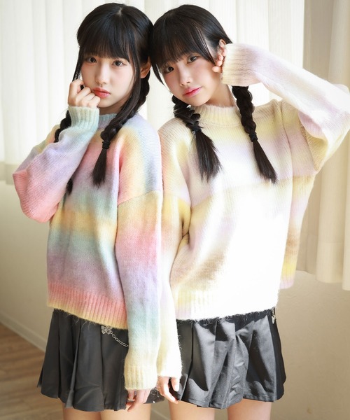 KKmama❤︎　DRESCCO 　グラデーションパープルオーガンジ　120 KKmama❤︎様専用 DRESCCO グラデーションパープルオーガンジ