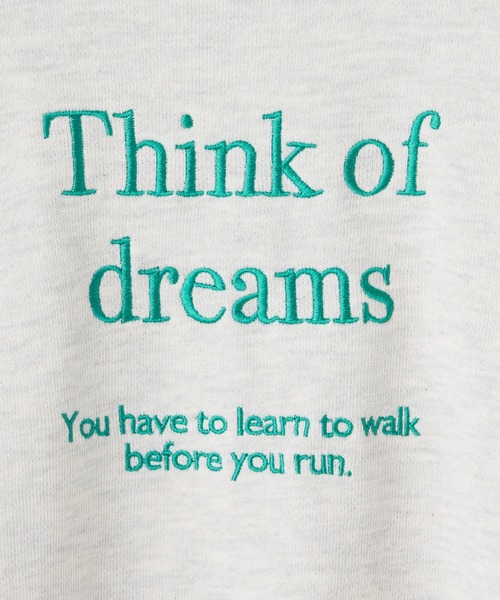 CIAOPANIC TYPY（チャオパニックティピー）の「【KIDS】レタリングロゴ刺繍裏毛ビッグスウェット（スウェット・キッズ・グレー/アイボリー/チャコールグレー・XXL/L/XL/S/M）」の10枚目の写真