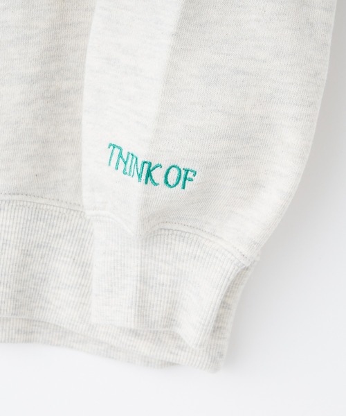 CIAOPANIC TYPY（チャオパニックティピー）の「【KIDS】レタリングロゴ刺繍裏毛ビッグスウェット（スウェット・キッズ・グレー/アイボリー/チャコールグレー・XXL/L/XL/S/M）」の13枚目の写真