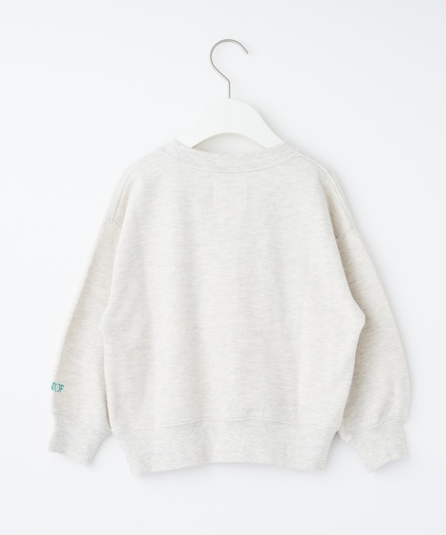 CIAOPANIC TYPY（チャオパニックティピー）の「【KIDS】レタリングロゴ刺繍裏毛ビッグスウェット（スウェット・キッズ・グレー/アイボリー/チャコールグレー・XXL/L/XL/S/M）」の14枚目の写真
