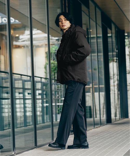 417 EDIFICE（フォーワンセブンエディフィス）の「【ALLIED / アライド】 MOUNTAIN DOWN / マウンテンダウン（ダウンジャケット/コート・メンズ・ブラック/カーキ・SMALL/MEDIUM/LARGE）」の11枚目の写真