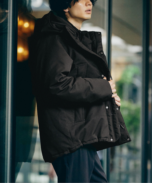 417 EDIFICE（フォーワンセブンエディフィス）の「【ALLIED / アライド】 MOUNTAIN DOWN / マウンテンダウン（ダウンジャケット/コート・メンズ・ブラック/カーキ・SMALL/MEDIUM/LARGE）」の13枚目の写真