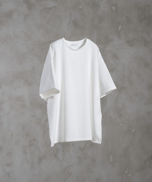 ADRER(アドラー)の「extra quality cotton punch dolman T shirt / エクストラクオリティコットンポンチドルマンTシャツ(Tシャツ/カットソー・メンズ・ホワイト/ブラック/ミント/ライトグレー/チャコールグレー/グレイッシュブルー/ブラック系その他・SMALL/X-SMALL/LARGE/MEDIUM)」の16枚目の写真