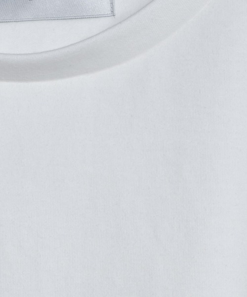 ADRER(アドラー)の「extra quality cotton punch dolman T shirt / エクストラクオリティコットンポンチドルマンTシャツ(Tシャツ/カットソー・メンズ・ホワイト/ブラック/ミント/ライトグレー/チャコールグレー/グレイッシュブルー/ブラック系その他・SMALL/X-SMALL/LARGE/MEDIUM)」の18枚目の写真