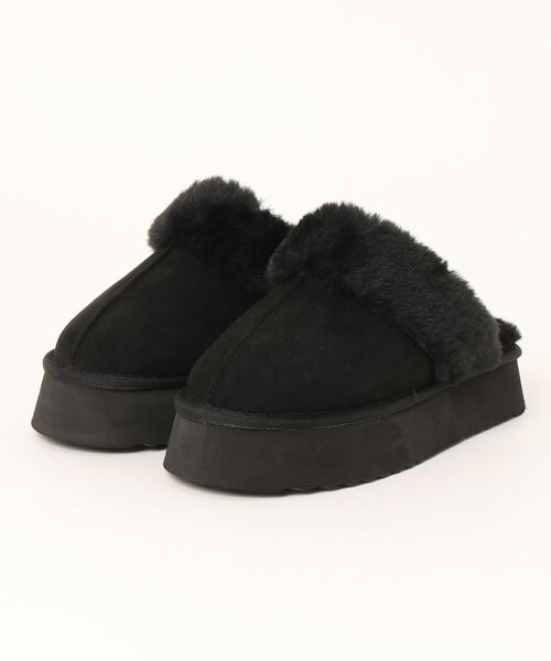 ABC-MART(エービーシーマート)の「ABC SELECT エービーシーセレクト BOA 2WAY MULE ボアツーウェイミュール W7035 S/BLACK(サンダル・レディース・ブラック・24.0cm/22.0cm/25.0cm/23.0cm)」の1枚目の写真