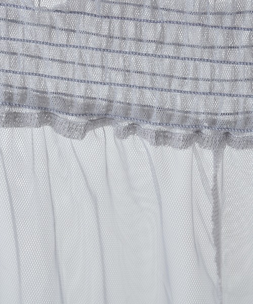 COLLAGE GALLARDAGALANTE（コラージュガリャルダガランテ）の「チュールレイヤードパンツ（その他パンツ・レディース・グレー/ブラック・FREE）」の21枚目の写真