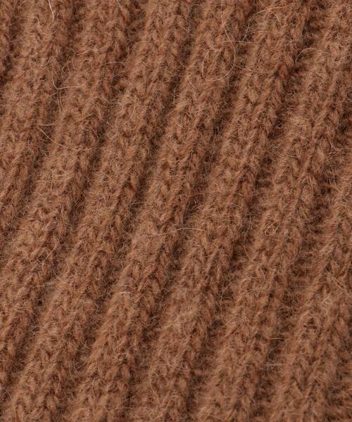 le.coeur blanc（ルクールブラン）の「リブニットフィンガーレスグローブ（手袋・レディース・キャメル/ライトグレー・FREE）」の17枚目の写真