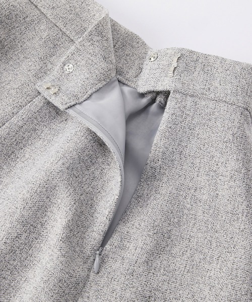 sail（サイル）の「【販売終了】【sail】ツイードフレアスカート　小さいサイズ【低身長・小柄女性向けサイズ】（スカート・レディース・グレー/ライトグレー・PS(XS－S)/PS）」の16枚目の写真