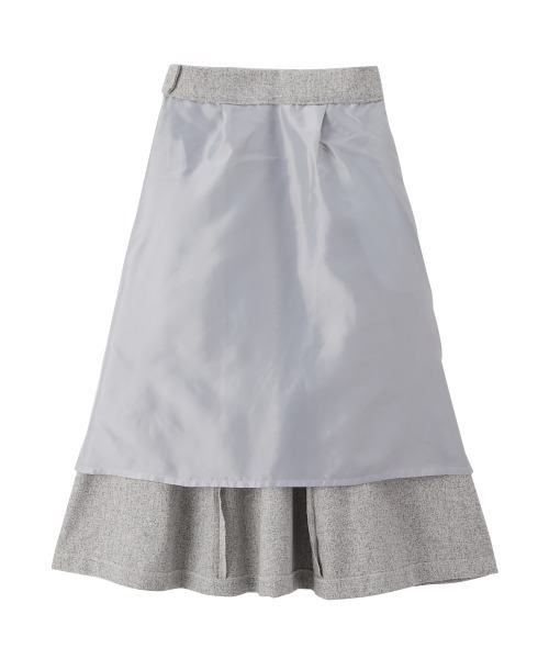 sail（サイル）の「【販売終了】【sail】ツイードフレアスカート　小さいサイズ【低身長・小柄女性向けサイズ】（スカート・レディース・グレー/ライトグレー・PS(XS－S)/PS）」の15枚目の写真