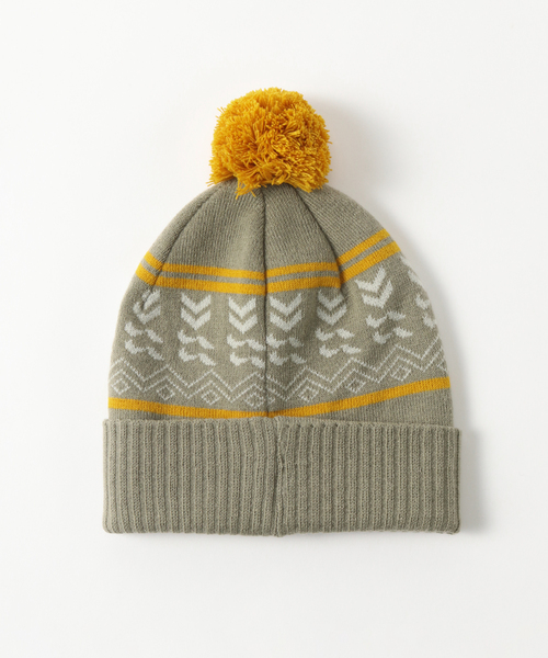 Rab（ラブ）の「【Rab/ラブ】Khroma Bobble Beanie（ニットキャップ/ビーニー・メンズ・ライトグレー/ブラック・FREE）」の3枚目の写真