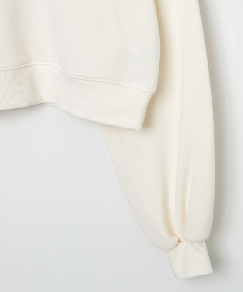 WEGO（ウィゴー）の「WEGO/ハーフジップショートスウェット（スウェット・レディース・オフホワイト/ブルー/レッド/その他2/その他1/杢グレー/ブルー系その他/ライトイエロー/その他3/その他4/ホワイト系その他/その他5/その他6・FREE）」の21枚目の写真