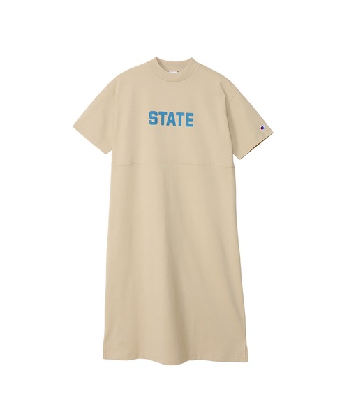 Champion（チャンピオン）の「【Champion/チャンピオン】レディース ワンピース（ワンピース・レディース・ダークグリーン/グレー/ブラック系その他/ベージュ系その他4/ネイビー/ブルー系その他・LARGE/MEDIUM）」の3枚目の写真