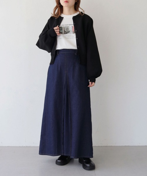 HER CLOSET（ハークローゼット）の「【HER CLOSET】累計1万枚販売！WEB限定フォトプリントロゴロンT WEB LIMITED PHOTO PRINT LOGO LONG TEE（Tシャツ/カットソー・レディース・ホワイト/ホワイト系その他/ホワイト系その他2/ホワイト系その他4/ホワイト系その他3/ブラック/ブラック系その他・M/S/L）」の15枚目の写真