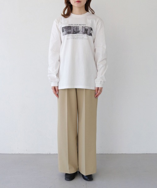 shemoshelly】WEB限定フォトプリントロゴロンT 新色追加（T