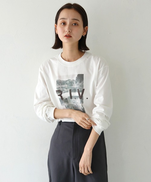 tシャツ フォトプリント ロゴロンT レディース 楽天市場】フォトプリント ロゴロンT フォトプリント ロンt