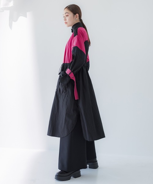 UNITED TOKYO（ユナイテッドトウキョウ）の「ブロッキングテクノコート（ナイロンジャケット・レディース・ブラック・1）」の4枚目の写真