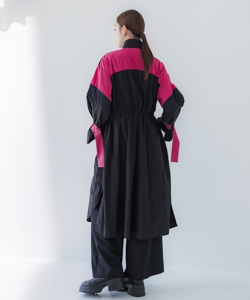 UNITED TOKYO（ユナイテッドトウキョウ）の「ブロッキングテクノコート（ナイロンジャケット・レディース・ブラック・1）」の5枚目の写真