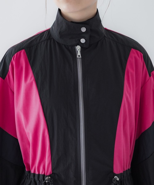 UNITED TOKYO（ユナイテッドトウキョウ）の「ブロッキングテクノコート（ナイロンジャケット・レディース・ブラック・1）」の9枚目の写真