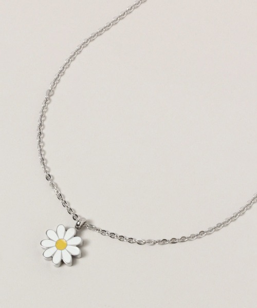 RAGEBLUE(レイジブルー)の「フラワー/コインモチーフチェーンネックレス(ネックレス・メンズ・ホワイト/その他1/オフホワイト・FREE)」の13枚目の写真