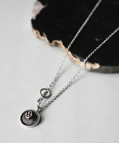 RAGEBLUE(レイジブルー)の「フラワー/コインモチーフチェーンネックレス(ネックレス・メンズ・ホワイト/その他1/オフホワイト・FREE)」の14枚目の写真