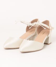 la farfa SHOES（ラ・ファーファ シューズ）の「la farfa shoes 甲リボン セパレートパンプス（パンプス）」
