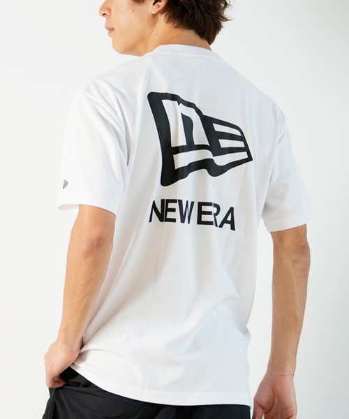 NEW ERA(ニューエラ)の「NEW ERA/ニューエラ 半袖Tシャツ バックプリント 14121828/14121829(Tシャツ/カットソー・メンズ・ブラック/ホワイト・M/L/XL/2XL)」の2枚目の写真
