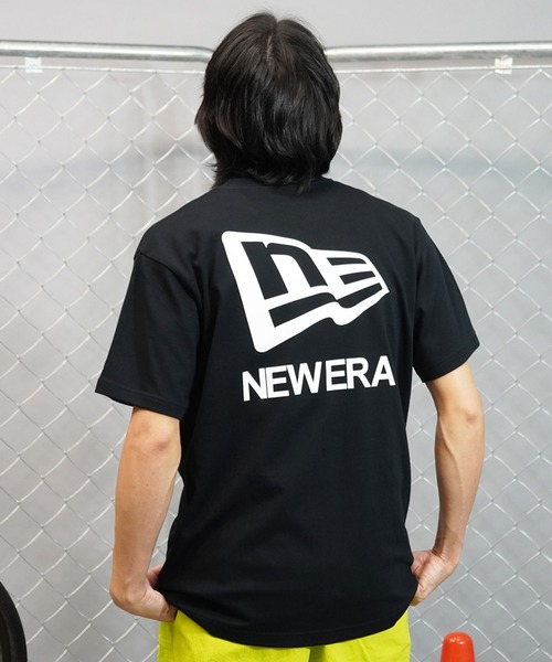 NEW ERA(ニューエラ)の「NEW ERA/ニューエラ 半袖Tシャツ バックプリント 14121828/14121829(Tシャツ/カットソー・メンズ・ブラック/ホワイト・M/L/XL/2XL)」の13枚目の写真